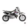 Kit Deco Moto Cross First Honda 50 CRF Blanc