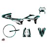 PACK Kit Deco + Housse de Selle 50cc BARBARIAN Beta RR 50 Motard Turqu