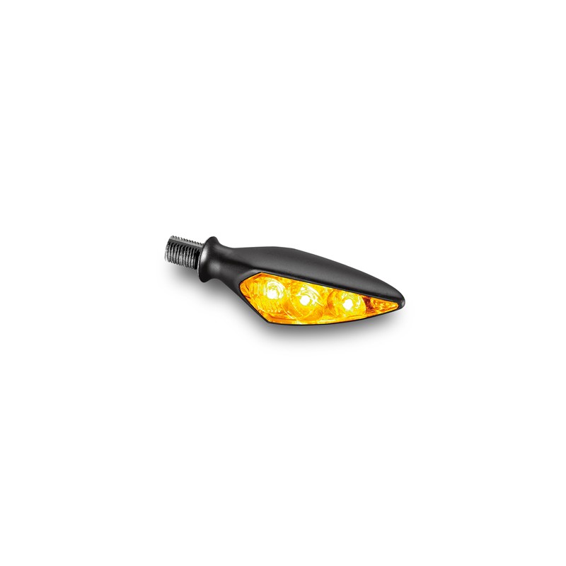 Clignotant Leds Kellermann Rhombus S Noir (Avant Gauche/Arrière Droit) (x1)