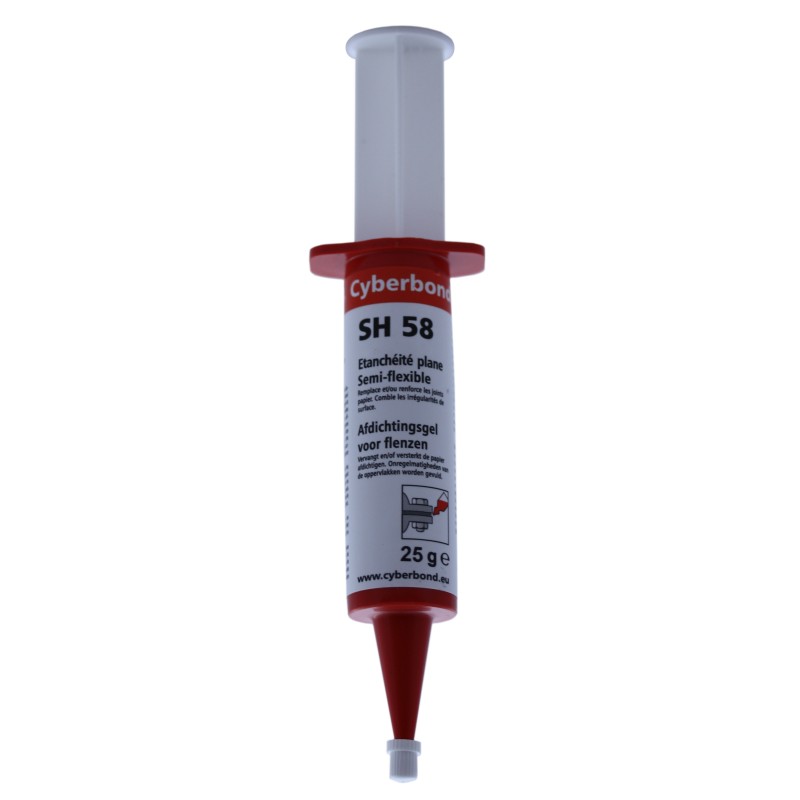Sh58 Seringue Gel Etanchéité SH58 CBF 25gr Spécial Plan de Joint